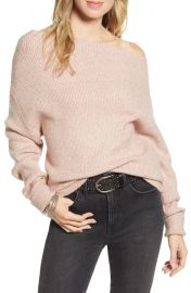 Treasure  amp  Bond Off the Shoulder Pullover   Nordstrom at Nordstrom